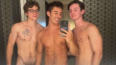 Blake Mitchell – another threeway with Hy4cinth and Caleb Manning 免费观看-第1张